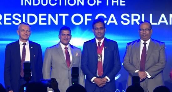 Tishan Subasinghe Assumes Presidency of CA SL